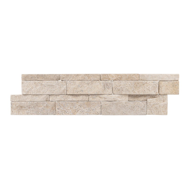 Sandy Beach, 6" x 24" Ledger Panel | Stacked Natural Stone