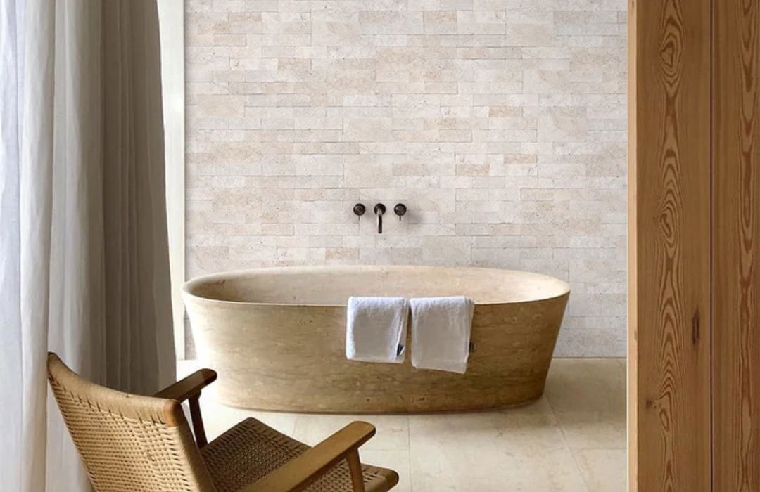 Natural Stone Ledger Panels Series - AquaBlu Mosaics