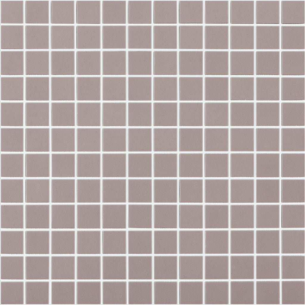 Matte Frappe, 1" x 1" Glass Tile | Mosaic Pool Tile by Vidrepur