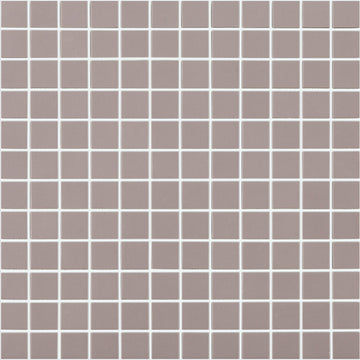 Matte Frappe, 1" x 1" Glass Tile | Mosaic Pool Tile by Vidrepur