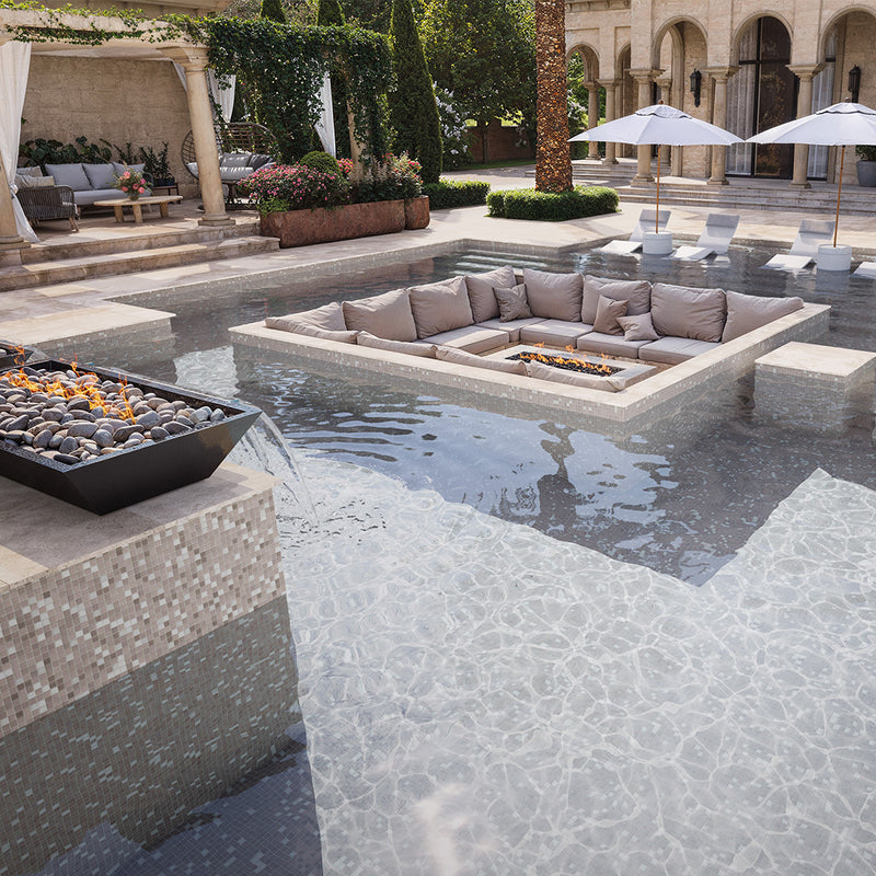 Nuvole, 3/4" 3/4" Glass Tile | Mosaic Tile by Bisazza