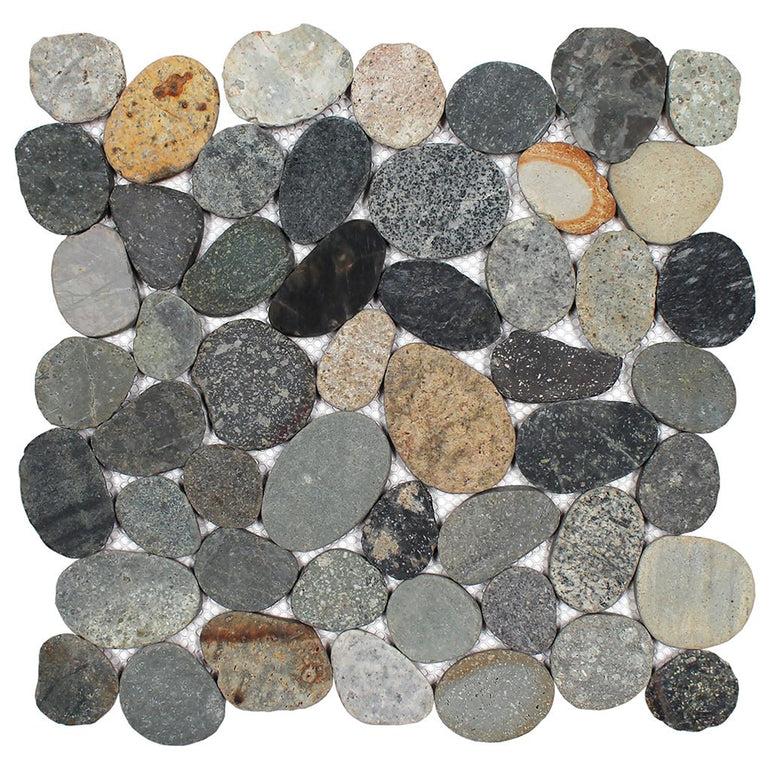 Java, Shaved Pebble Tile | Natural Stone Mosaic Tile by Tesoro ...