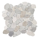 Terrazzo Vintage Light Occhialino - Shaved Pebble Tile