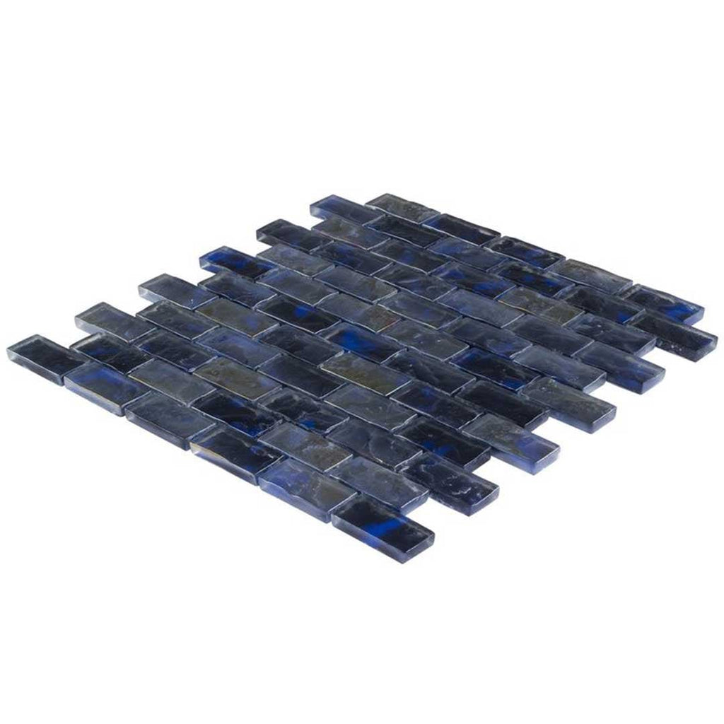 Oceana Seas, 1" x 2" | ANTHSPOS | Mosaic Glass Tile by Anthology