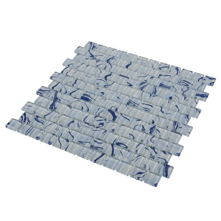 High Tide Sky Blue, 1" x 1" Glass Tile | Anthology Pool & Spa Tile