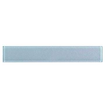 Ocean Sparkle Sky Blue, 2" x 12" Glass Tile | Anthology Wall Tile