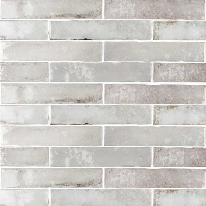 Old Savannah Grey, 2" x 10" Ceramic Tile | Kitchen Backsplash Tile