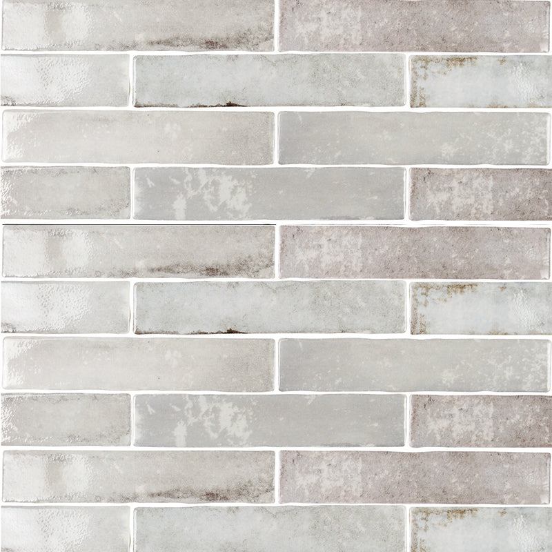 Old Savannah Grey, 2" x 10" Ceramic Tile | Kitchen Backsplash Tile