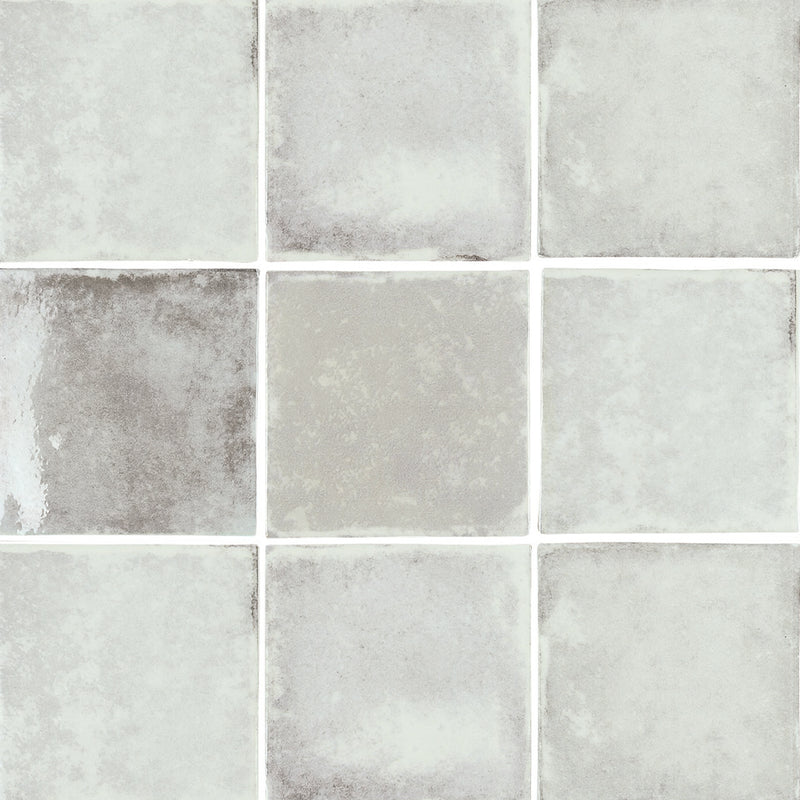 Old Savannah Gray, 4" x 4" Ceramic Tile | Kitchen Backsplash Tile