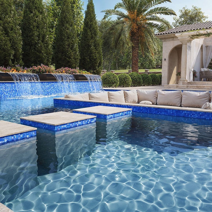 OP 25.02, 1" x 1" Glass Tile | Glass Mosaic Tile by Bisazza