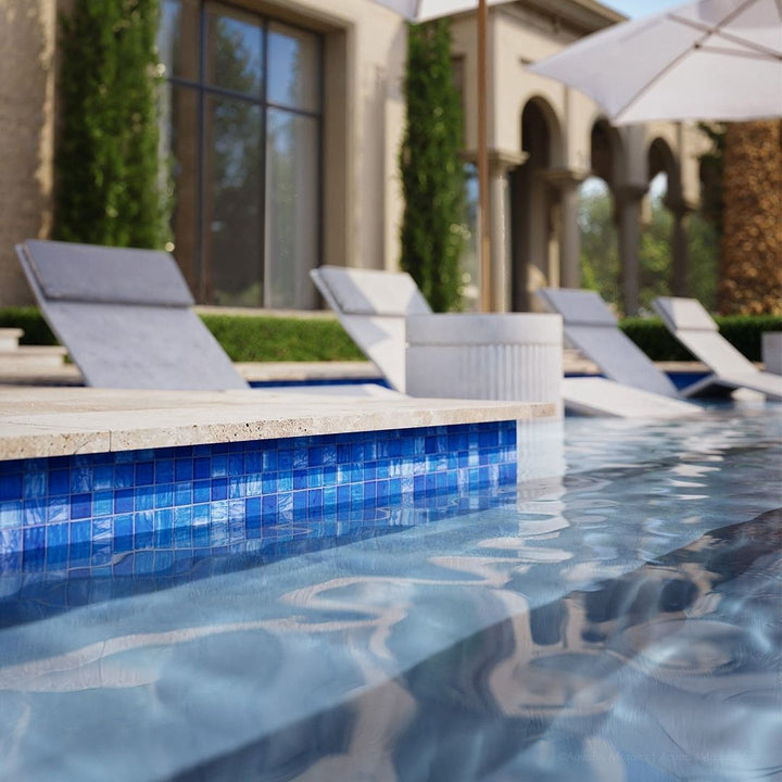 OP 25.02, 1" x 1" Glass Tile | Glass Mosaic Tile by Bisazza