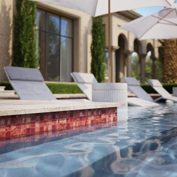 OP 25.07, 1" x 1" Glass Tile | Glass Mosaic Tile by Bisazza