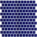 Cobalt Blue, 1" x 1" - Porcelain Pool Tile