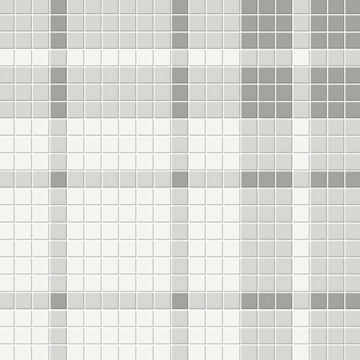 Soho Plaid Evening Blend, Mosaic | Ceramic Wall & Floor Tile by Tesoro