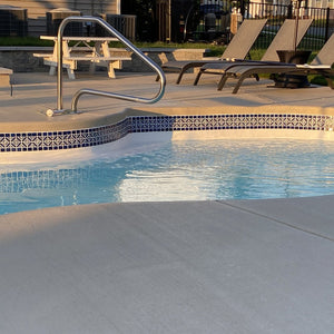 Wave Pattern Pool Tile | Decorative Porcelain Tile for Pools – AquaBlu ...