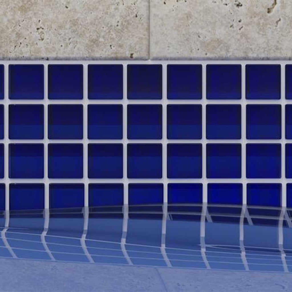 Pacific Ocean, 1" x 1" Glass Tile | Anthology Pool & Spa Tile