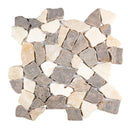 Palomino - Flat Stone Pebble Tile