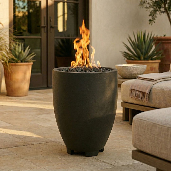 Prism Hardscapes Pentola 1 Fire Bowl | Outdoor Gas Fire Pit