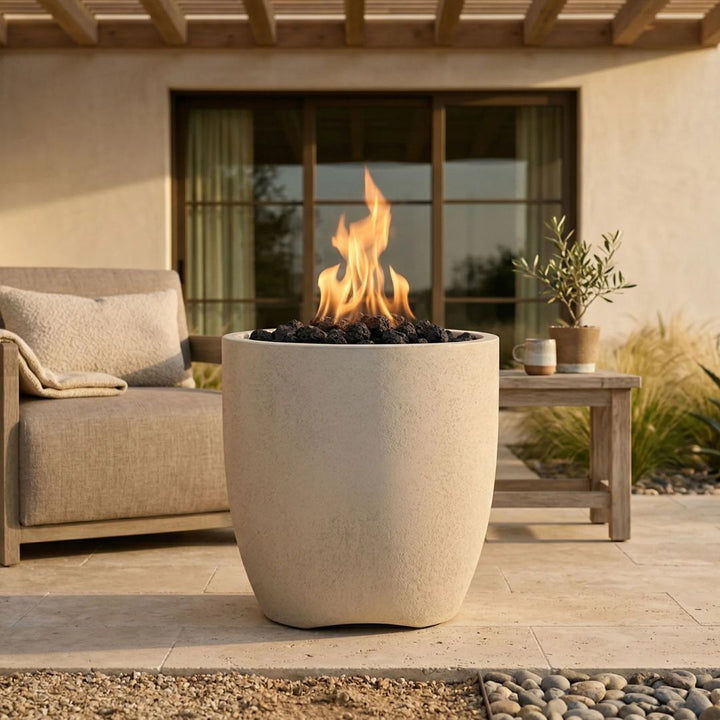 Prism Hardscapes pentola Fire Bowl | Outdoor Gas Fire Pit