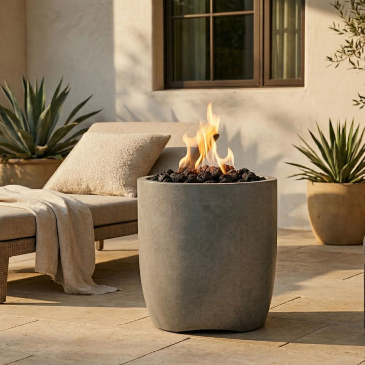 Prism Hardscapes pentola Fire Bowl | Outdoor Gas Fire Pit