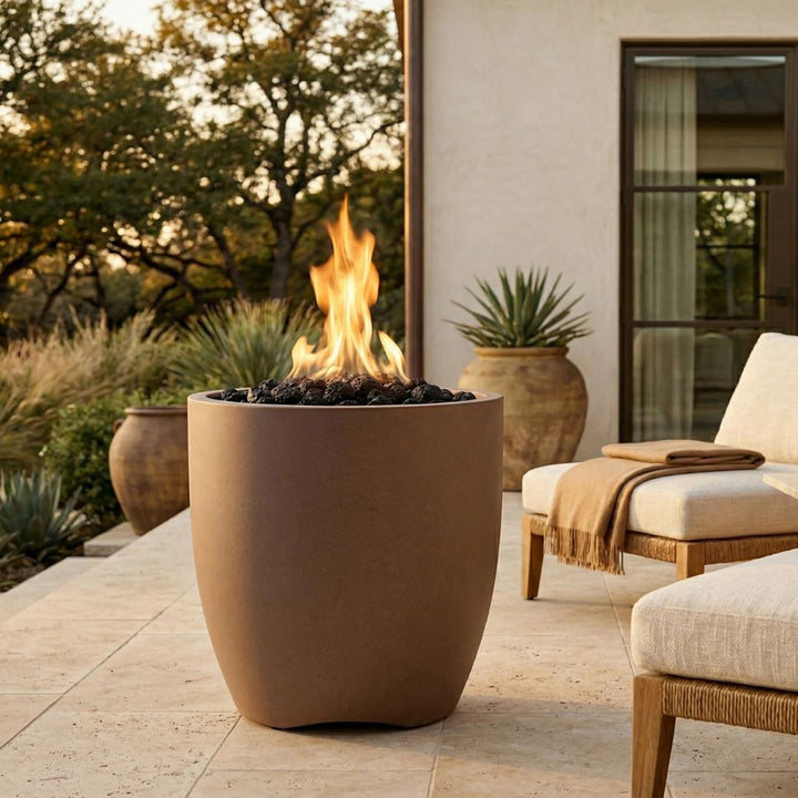 Prism Hardscapes pentola Fire Bowl | Outdoor Gas Fire Pit
