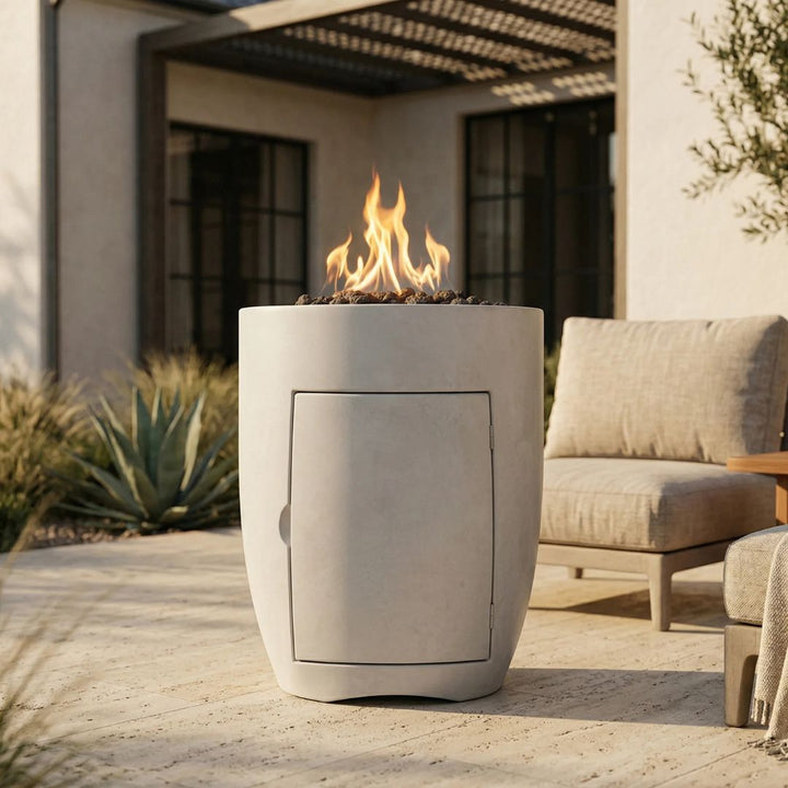 Prism Hardscapes Pentola 3 Fire Bowl | PH-403 | Outdoor Gas Fire Pit