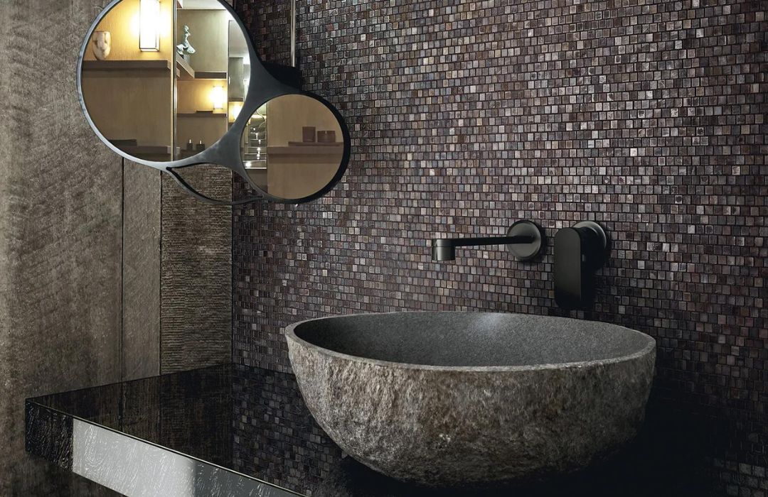 Pluma Series Glass Tile