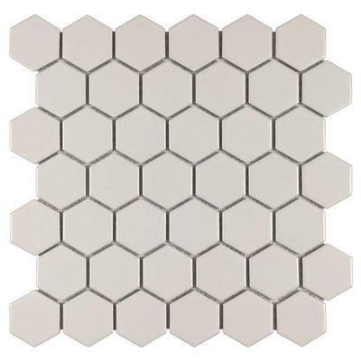 Porcelart Pearl Matte, Hexagon Porcelain Tile | Anthology