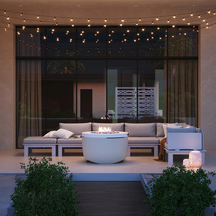 The Ledge Halo Firepit by Ledge Lounger