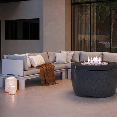 The Ledge Halo Firepit by Ledge Lounger