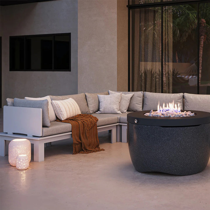 The Ledge Halo Firepit by Ledge Lounger