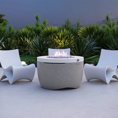 The Ledge Halo Firepit by Ledge Lounger