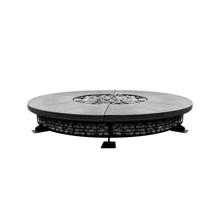 Fuego 89" Fire Table | Outdoor Gas Fire Pit by Prism Hardscapes