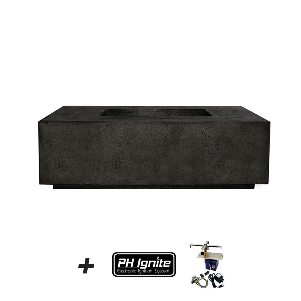 Prism Hardscapes | Porto 68 Liquid Propane with PH-Ignite, Ebony| PH-IGNITE-422-2LP