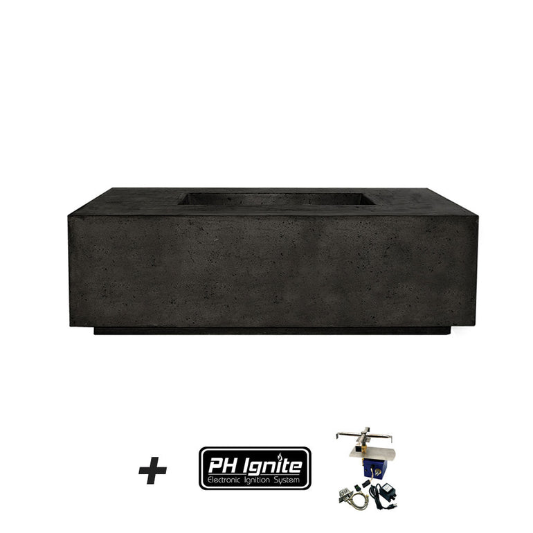 Prism Hardscapes | Porto 68 Liquid Propane with PH-Ignite, Ebony| PH-IGNITE-422-2LP