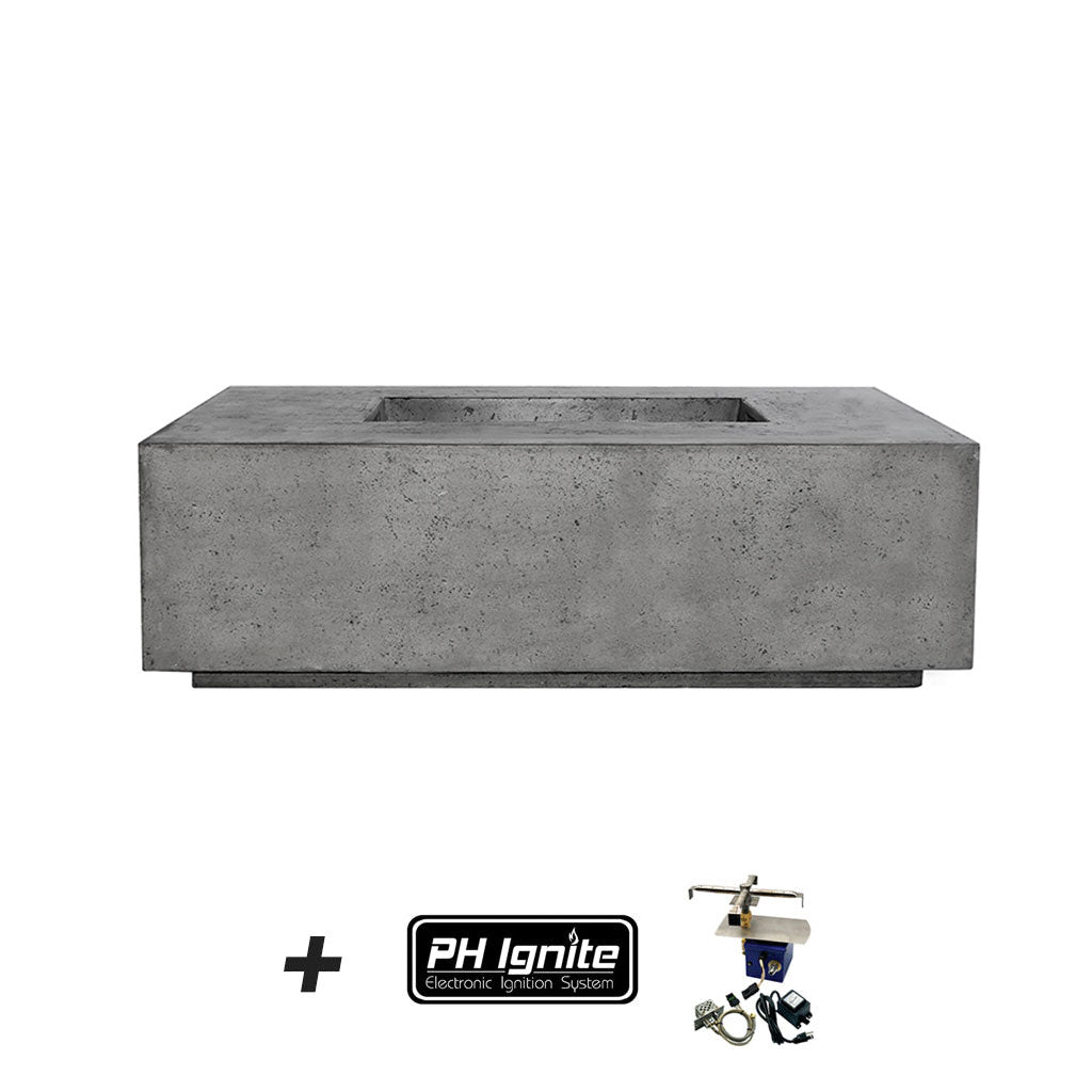 Prism Hardscapes | Porto 68 Liquid Propane with PH-Ignite, Pewter | PH-IGNITE-422-4LP