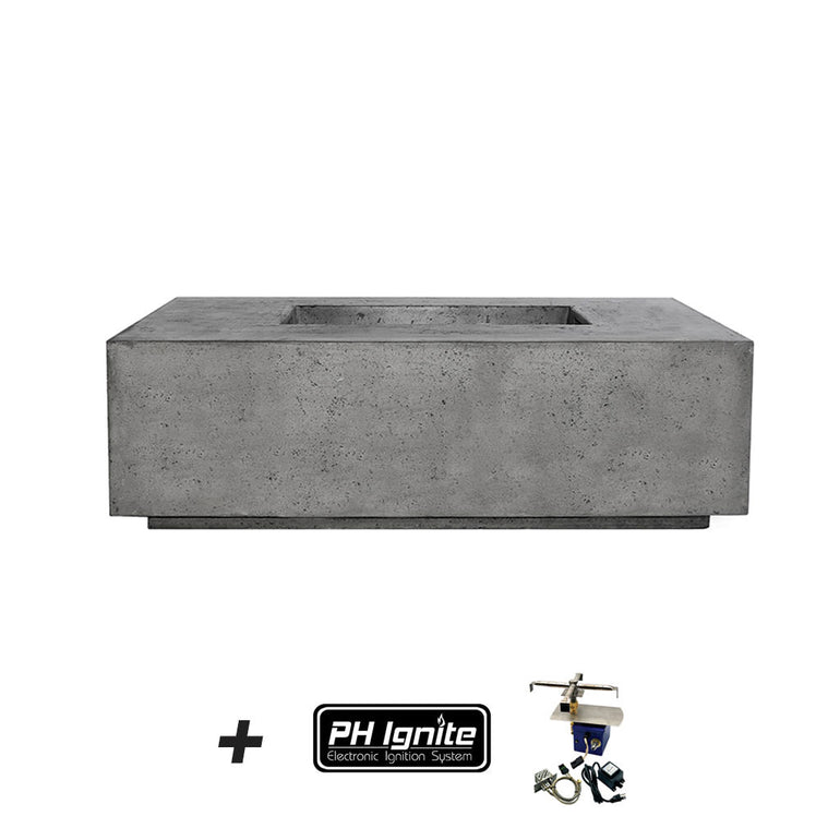 Prism Hardscapes | Porto 68 Liquid Propane with PH-Ignite, Pewter | PH-IGNITE-422-4LP