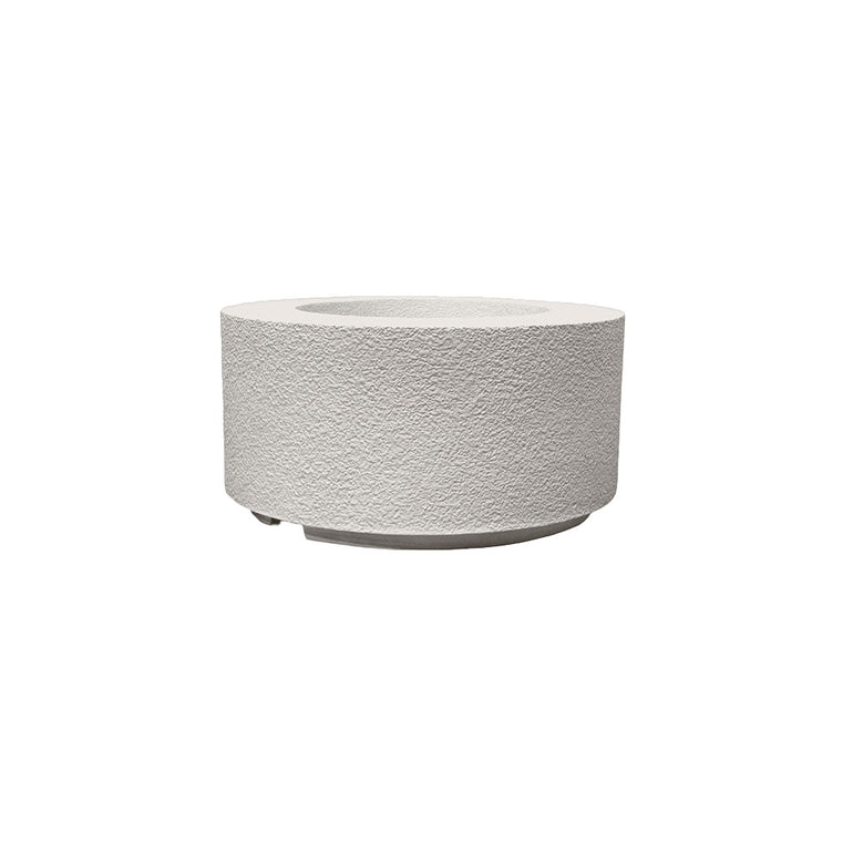 Prism Hardscapes | Tuscany Cilindro Liquid Propane with Manual Key Valve, Ultra White | PH-709-5LP