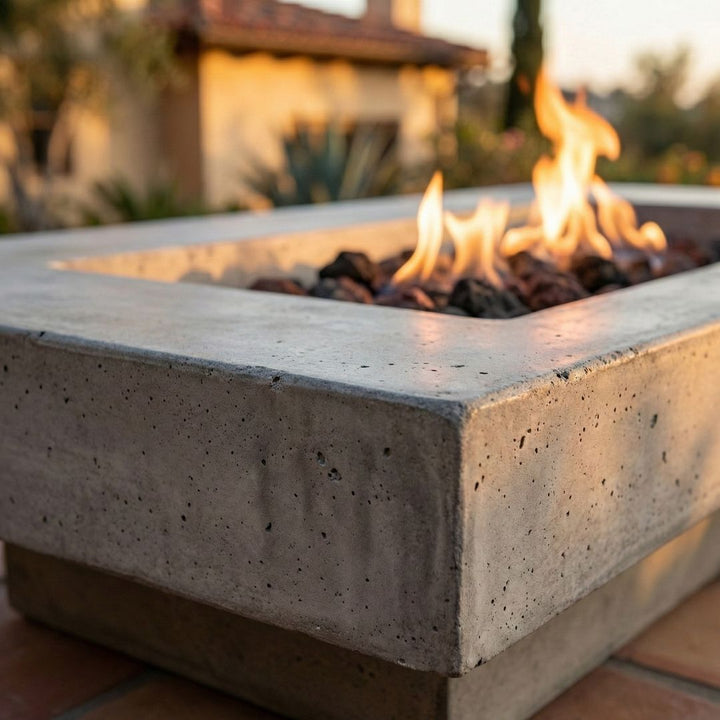Elevate Fire Table | Outdoor Gas Fire Pit by Prism Hardscapes