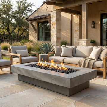 Elevate Fire Table | Outdoor Gas Fire Pit by Prism Hardscapes