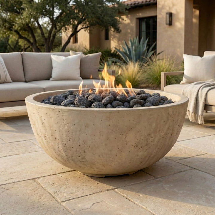 Moderno 1 Fire Bowl | Gas Fire Pit