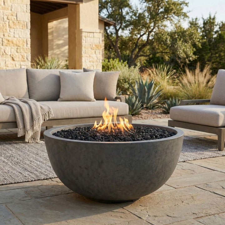 Moderno 1 Fire Bowl | Gas Fire Pit