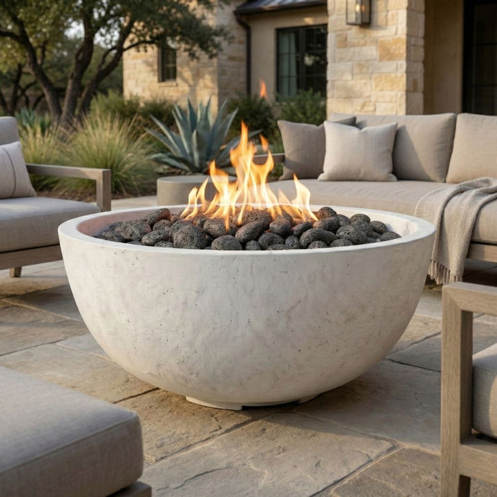 Moderno 1 Fire Bowl | Gas Fire Pit