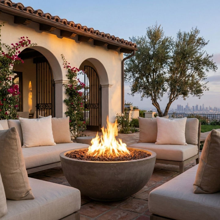 Moderno 1 Fire Bowl | Gas Fire Pit