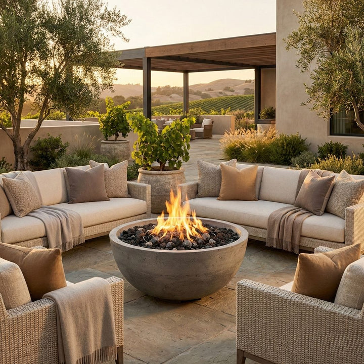 Moderno 1 Fire Bowl | Gas Fire Pit