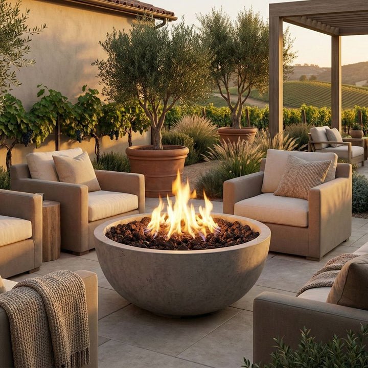 Moderno 1 Fire Bowl | Gas Fire Pit