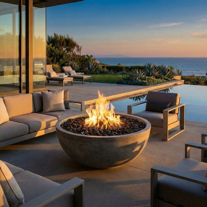 Moderno 1 Fire Bowl | Gas Fire Pit