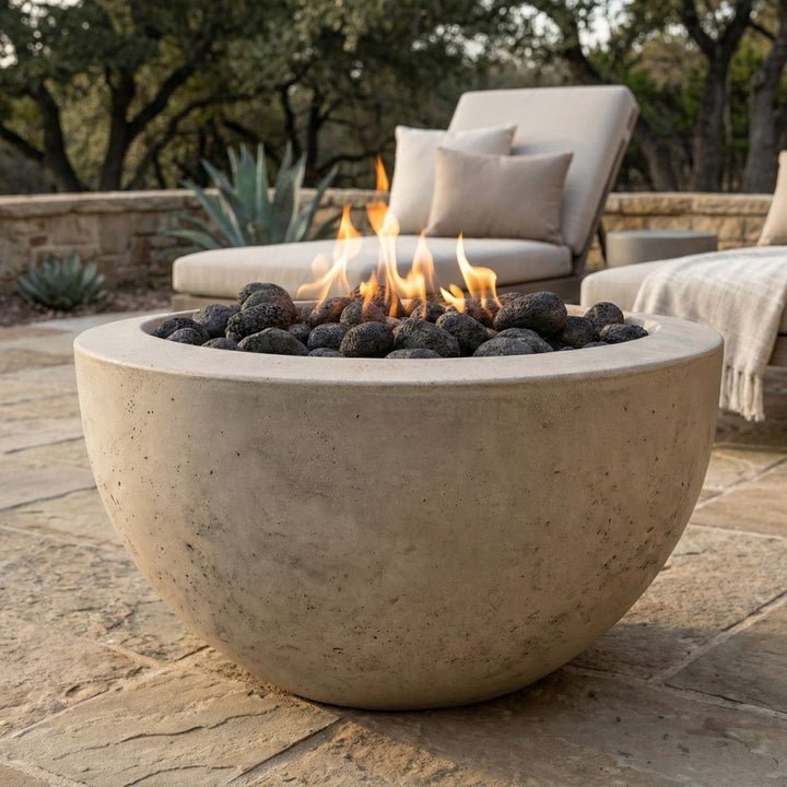 Prism Hardscapes Moderno 3 Fire Bowl | Outdoor Gas Fire Pit