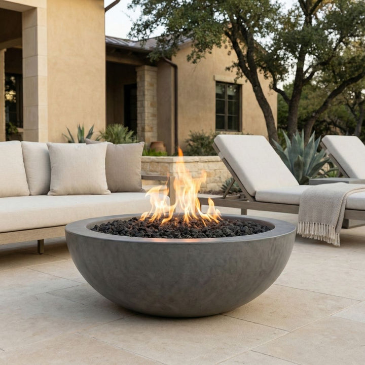Prism Hardscapes Moderno 4 Fire Bowl | Outdoor Gas Fire Pit