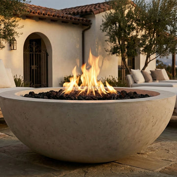 Prism Hardscapes Moderno 4 Fire Bowl | Outdoor Gas Fire Pit